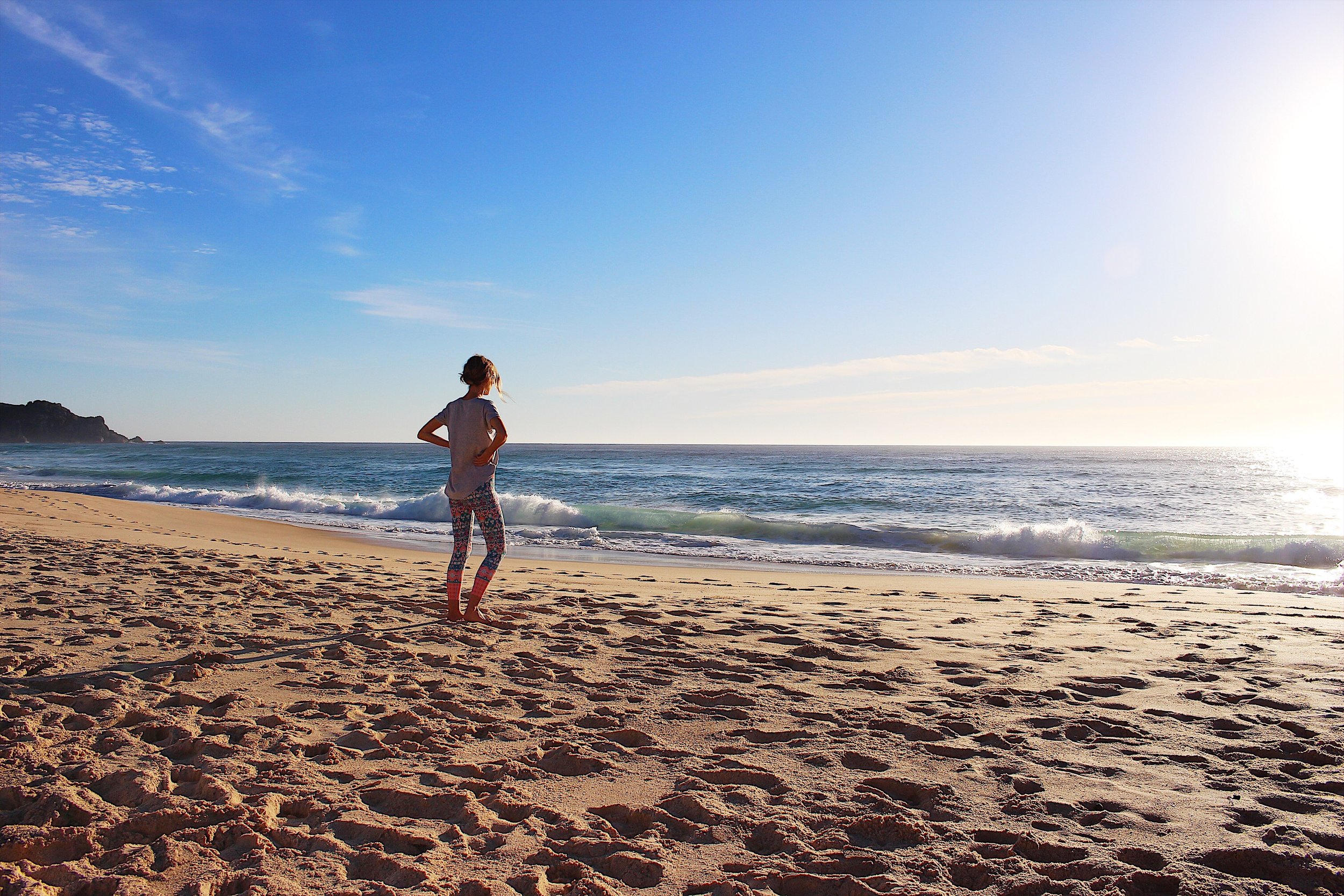 Me on Boomerang Beach, NSW